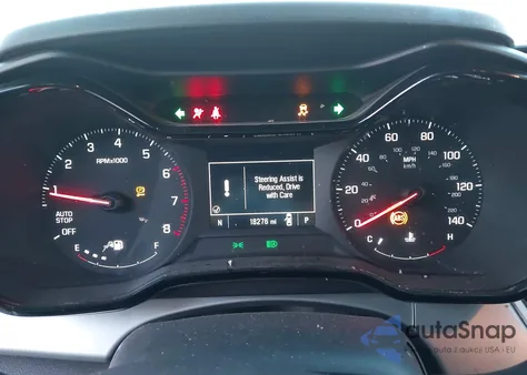 2024 Chevrolet Trax Fwd Sp z USA, uszkodzony, nr VIN KL77LFE27RC201955